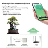 Plant Monitor Outdoor Soil Temperature Meter Moisture Humidity