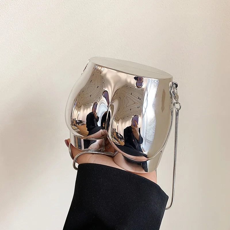 Niche Design Silver Lipstick Pouch Women Luxury evening