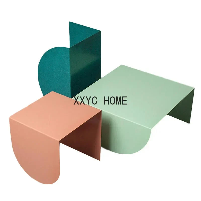 Irregular Nordic Coffee Tables Modern Design Flush Living