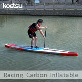 KOETSU Kayak Racing Carbon Board Paddle Surf Stand