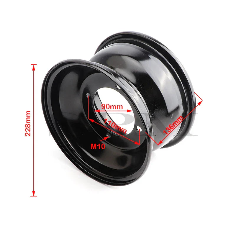 ATV 8 inch FrontRear 4 holes wheel Hub