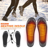 USB Heated Shoe Insoles Electric Foot Warming Pad