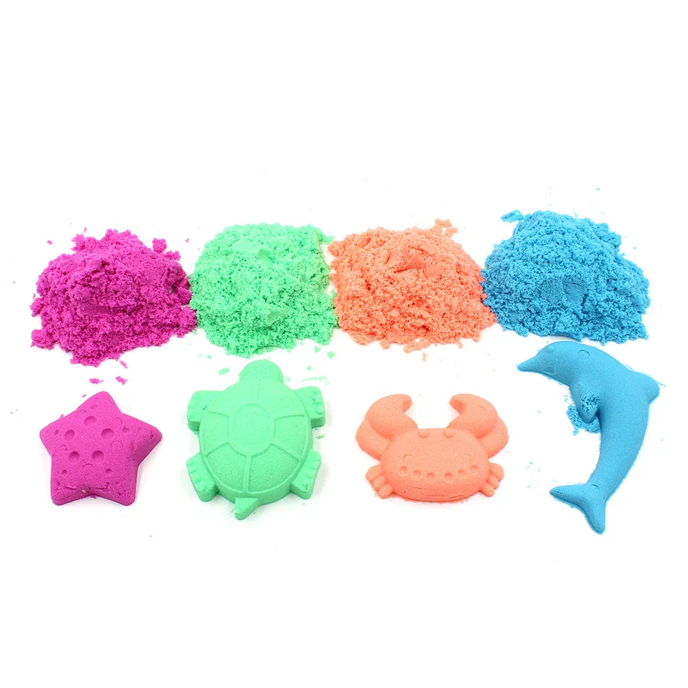 New 1500g Dynamic Sand Toys Magic Clay Colored