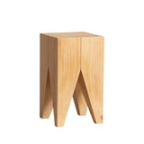 Creative Solid Wood Stool Log Pouf Sitting Stool