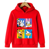 Sweatshirts Manga Anime Mickey Minnie Mouse Hoodie Kid