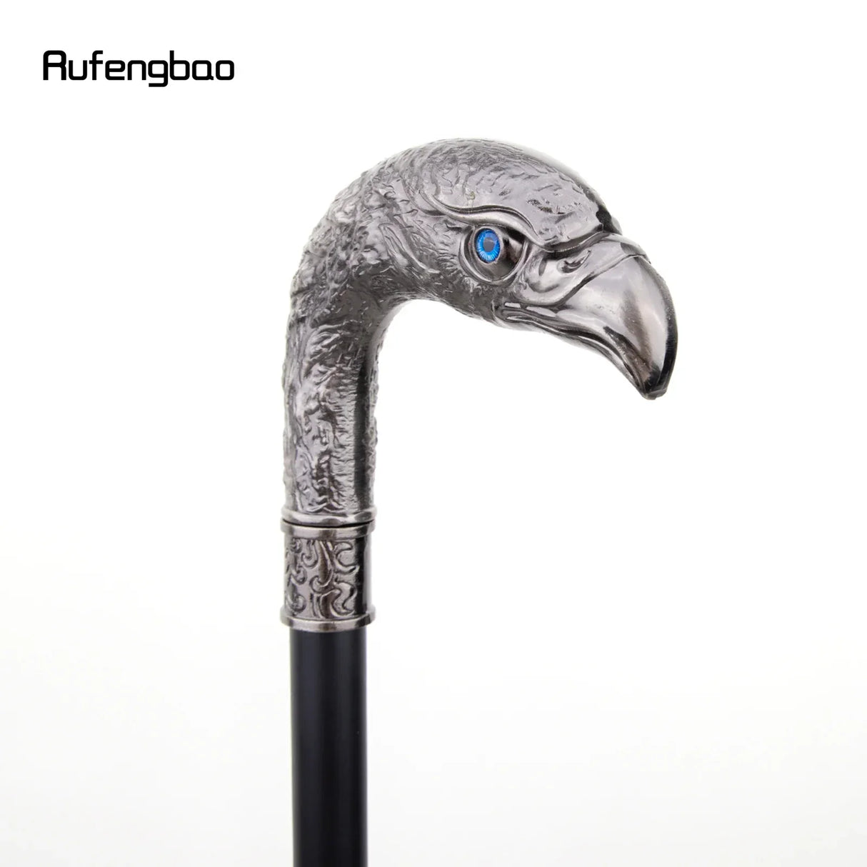 Long Head Eagle Walking Stick with Hidden Plate