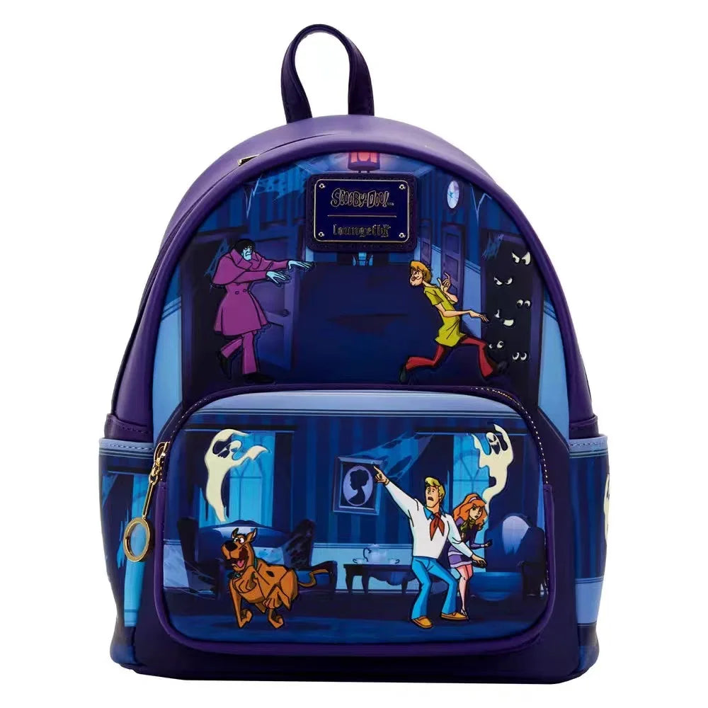 Horror Halloween Witch Hocus Pocus Backpack Stitch Cartoon