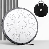 Hluru 15 Notes Glucophone Steel Tongue Drum 13