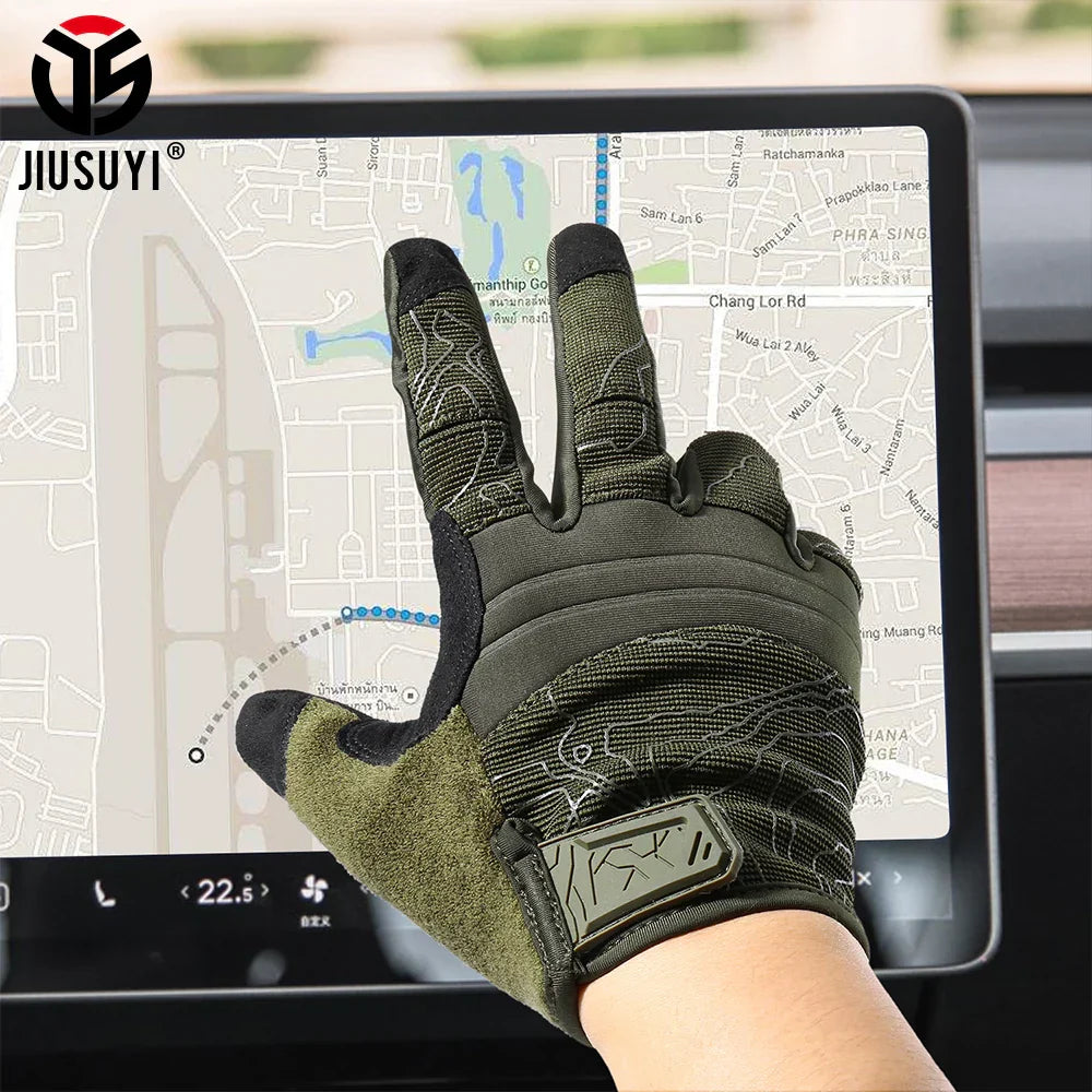 Breathable Tactical Army Gloves Driving Military Paintball Shooting