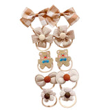 10Pcs Baby Hair Bands for Girls Cute Cartoon
