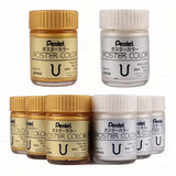 30ml Bottled Gold and Silver Ink Pigment Art