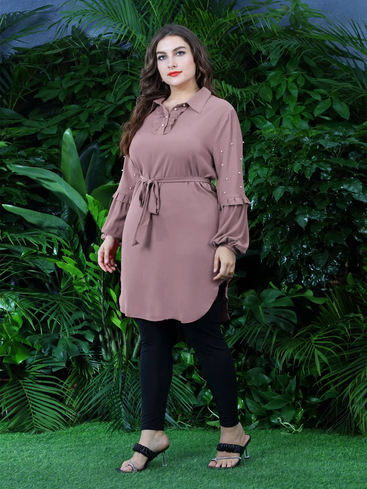 Women Shirt Long Sleeve XL5XL Plus Size Loose