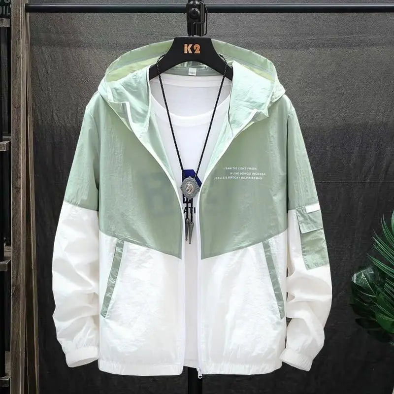 2024 Summer New Hooded Jackets for Men Sun