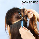 4pcsSet Women DIY Hair Tail Tools Donut Bun