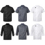 Mens Womens Unisex Chef Shirt Adults Kitchen Work