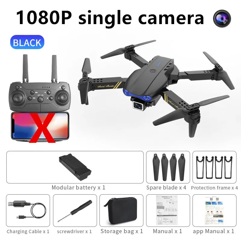 New Mini drone E99 4K WIFI HD camera