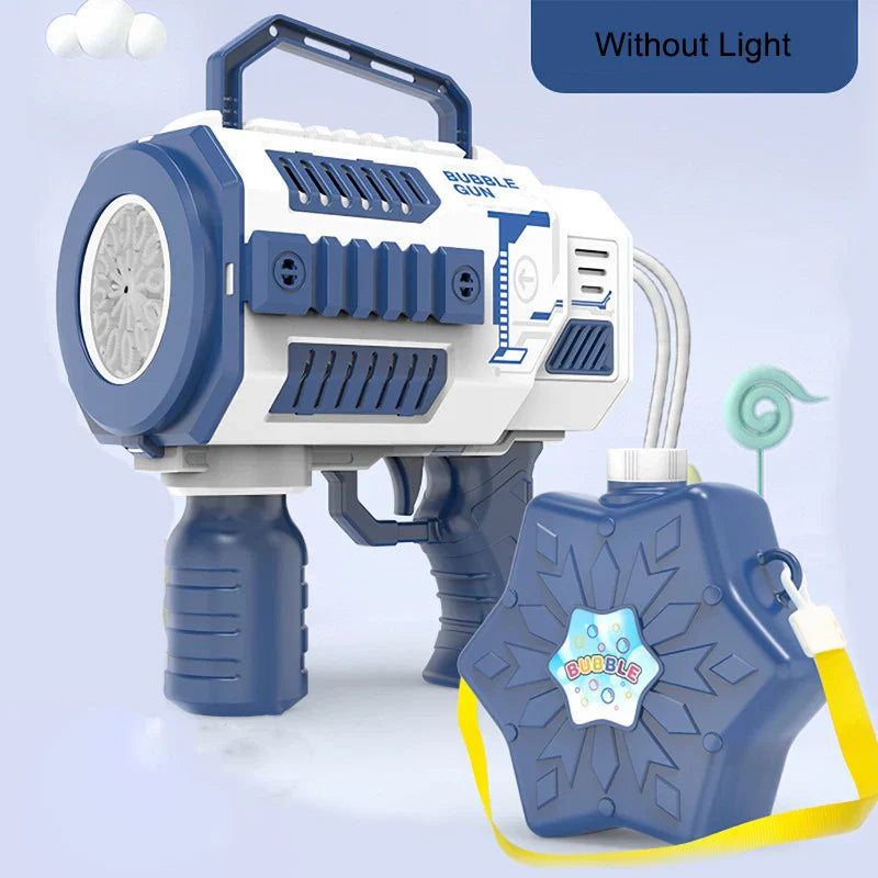 Automatic Bubble Gun 12hole with Large Backpack Summer