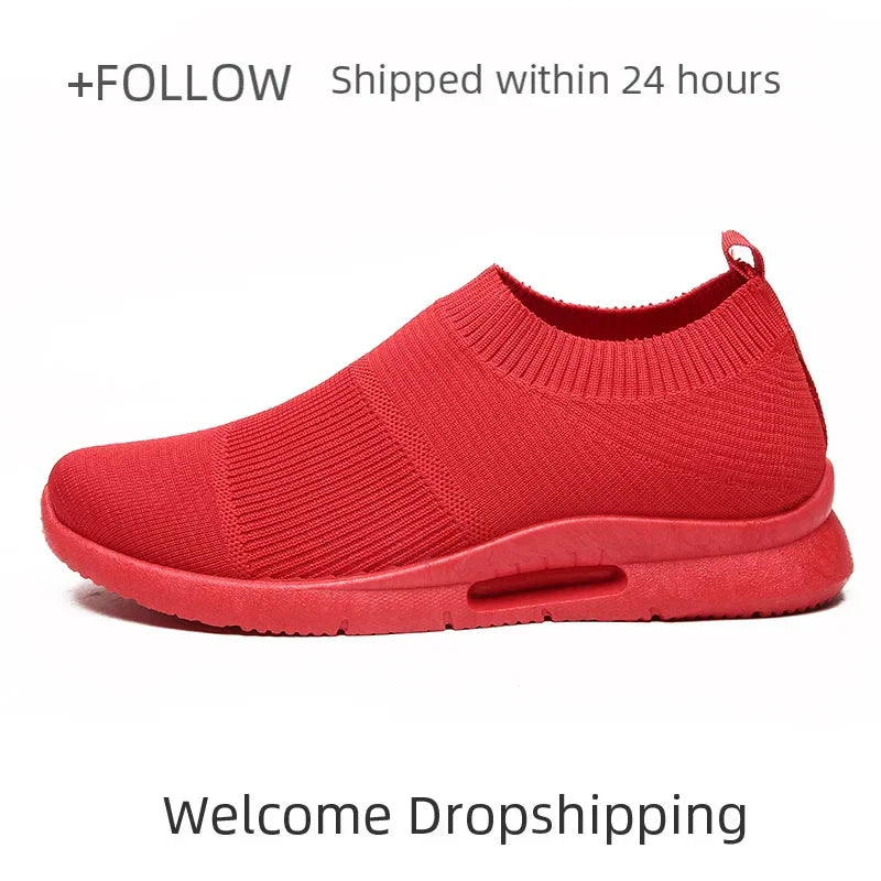 Men Light Running Shoes Jogging Shoes Breathable Man