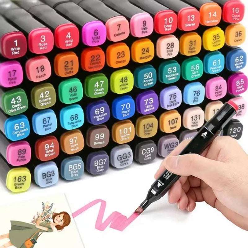 Kids Drawing Toys Double Headed Art Marker Pen