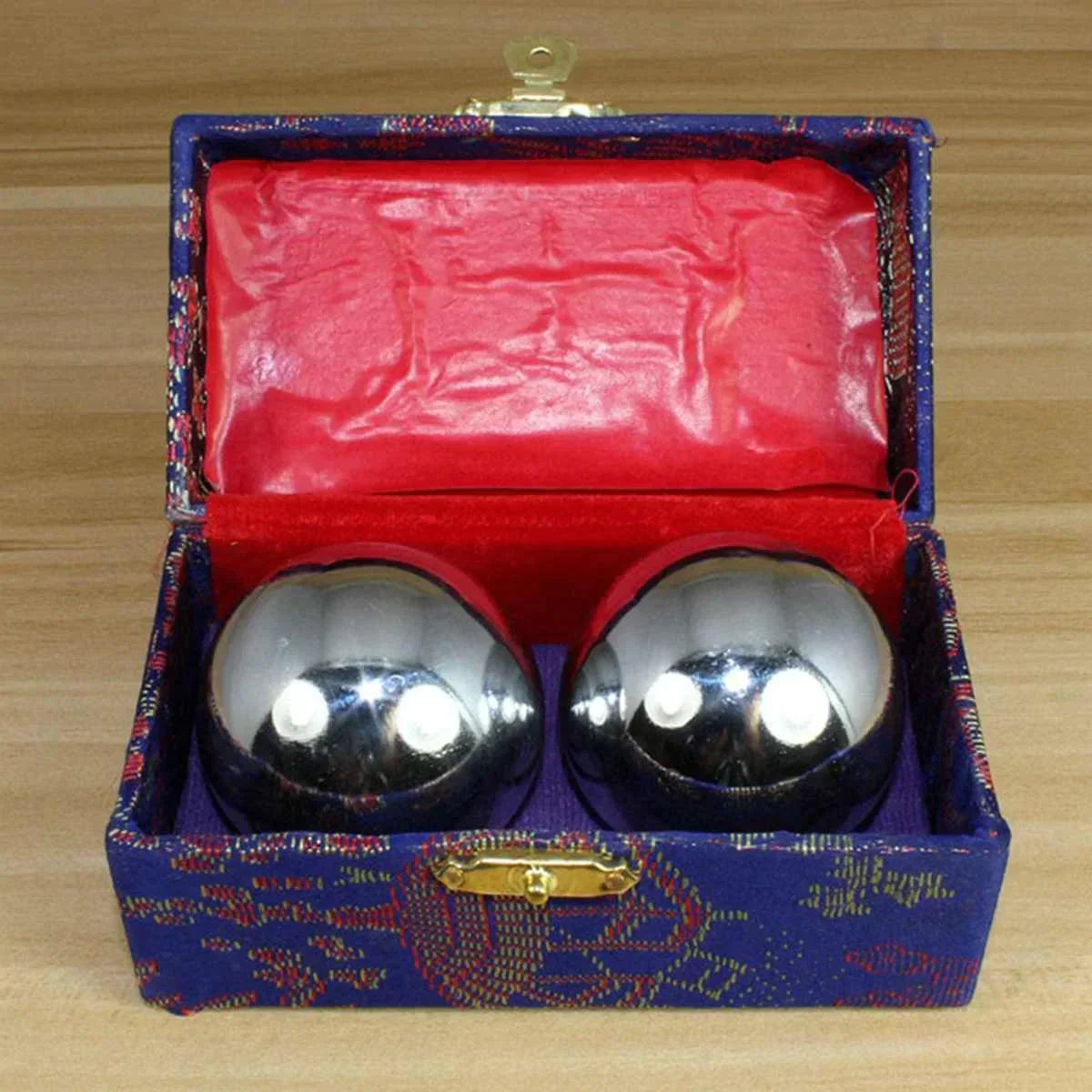 Chinese Baoding Balls Fitness Handball Health Exercise Stress