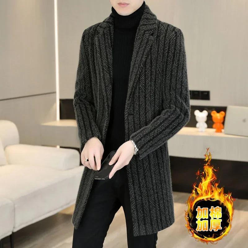 2023 High-end Feel Men Fashion Handsome All Woolen