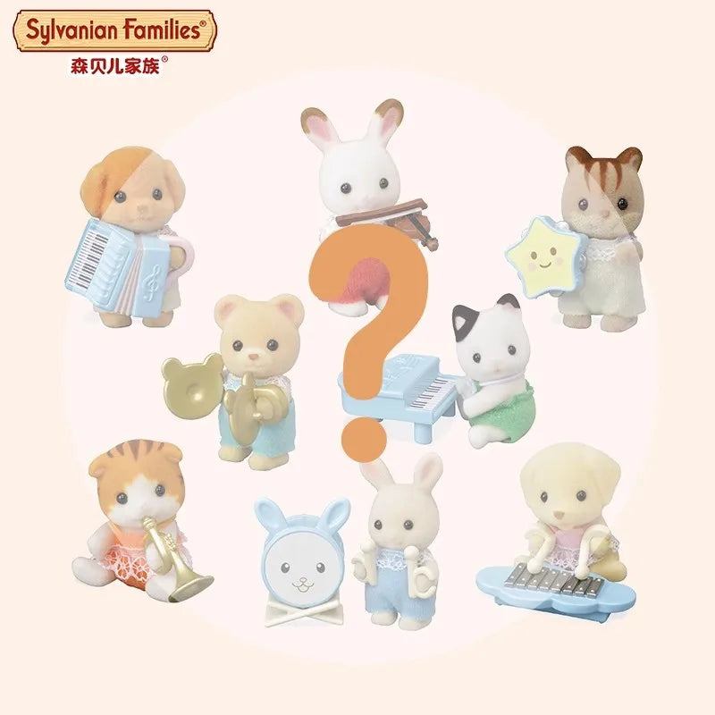 4cm Sylvanian Families Baby Band Series Mini Figure