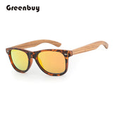 PC Feame Zebra Wood Legs Children Sunglasses Polarized