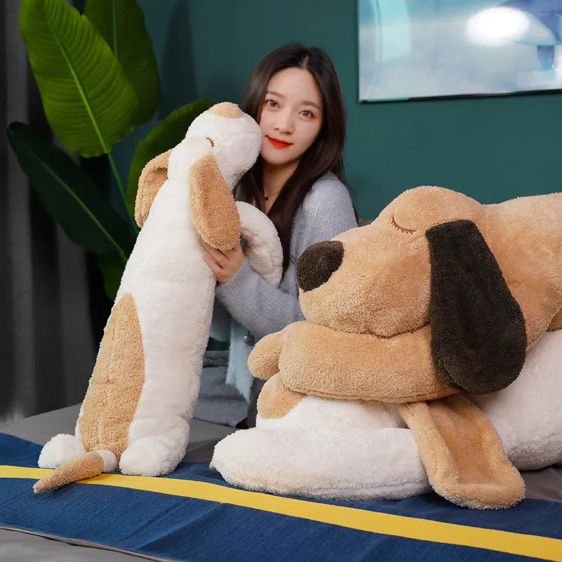 100/130/150CM Huge Soft Body Long Dog Plush Pillow