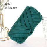 500g/1kg Thick Chunky Yarn Cored Cotton Wool Tube