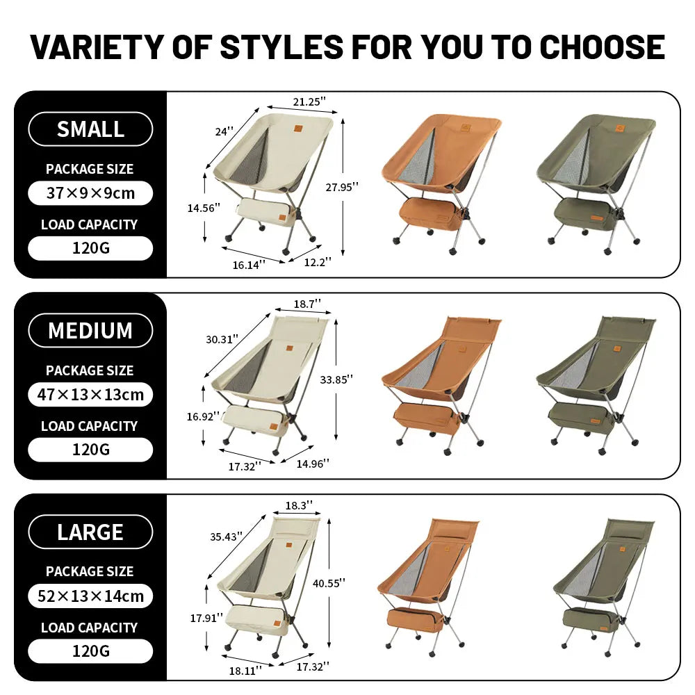 Naturehike Camping Chair YL08 YL09 YL10 Chairs Portable