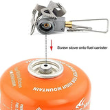 BRS Outdoor Portable Solo Titanium Camping Gas Stove