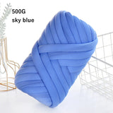 500g/1kg Thick Chunky Yarn Cored Cotton Wool Tube