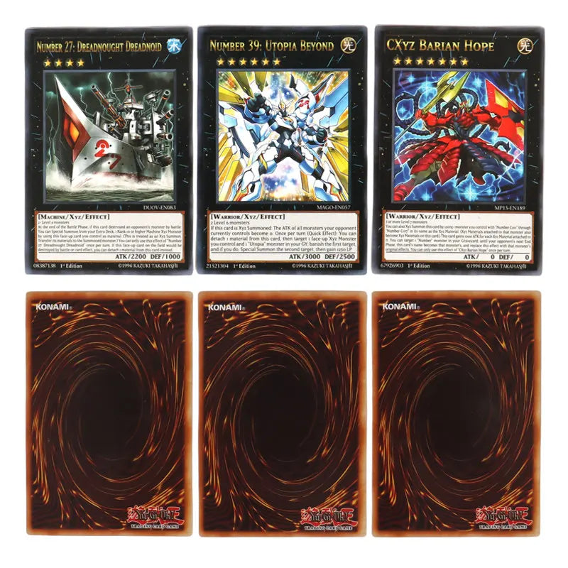 148 Pcs Yugioh Card SER Letter in English