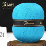 150g Solid Color Silk Cotton Yarn Soft Yarn