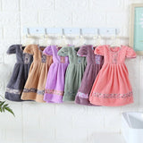 Princess Dress Towel Thick Coral Velvet Super Absorbent