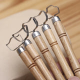 5 Pcs/set Pottery Handle Shaping Tools Tea Cup