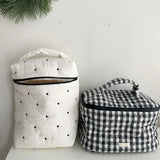Simple Mommy Diaper Bag Solid Color Cotton Wet