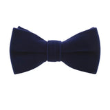 Navy Blue Black Velvet Bowties For Man Bowtie