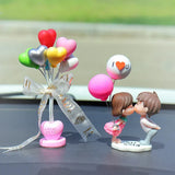 Anime Couples For Car Ornament Model Cute Kiss