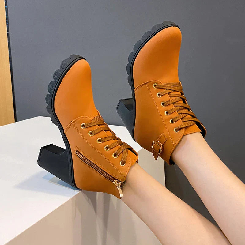 New Spring Winter Women Pumps Boots High Quality
