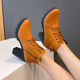 New Spring Winter Women Pumps Boots High Quality