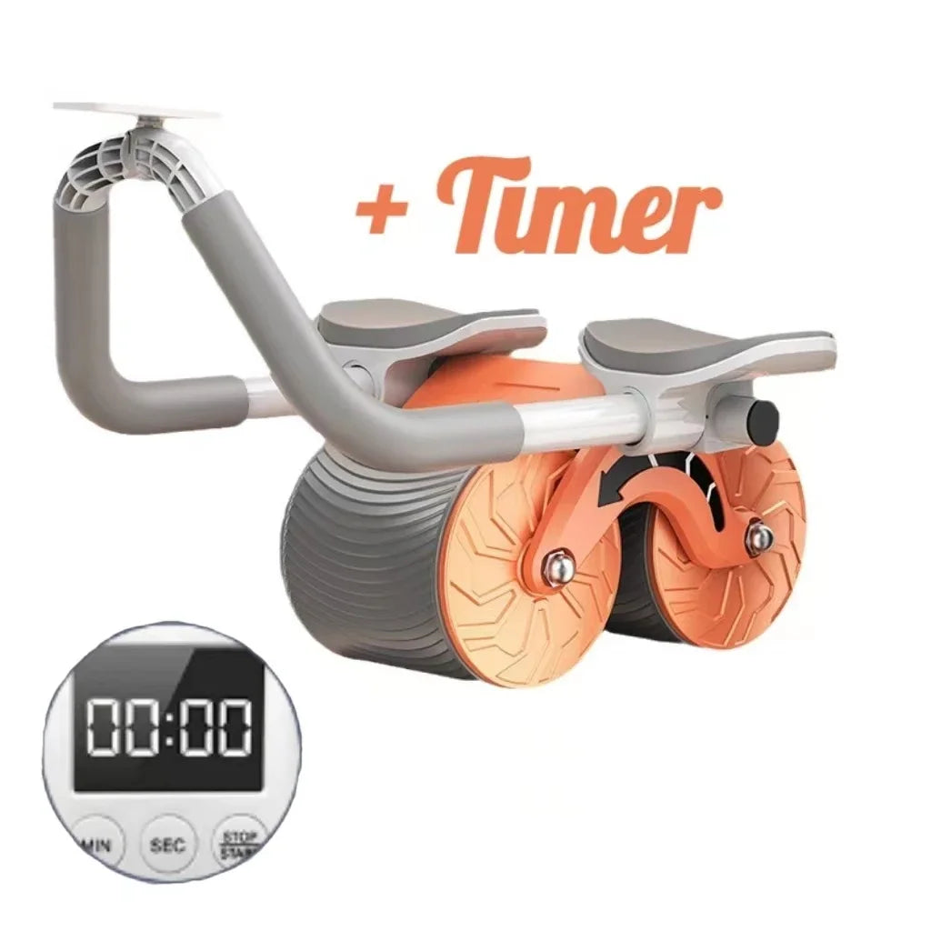 4 Elbows AB Roller Abdominal Wheel Silent Multifunctional