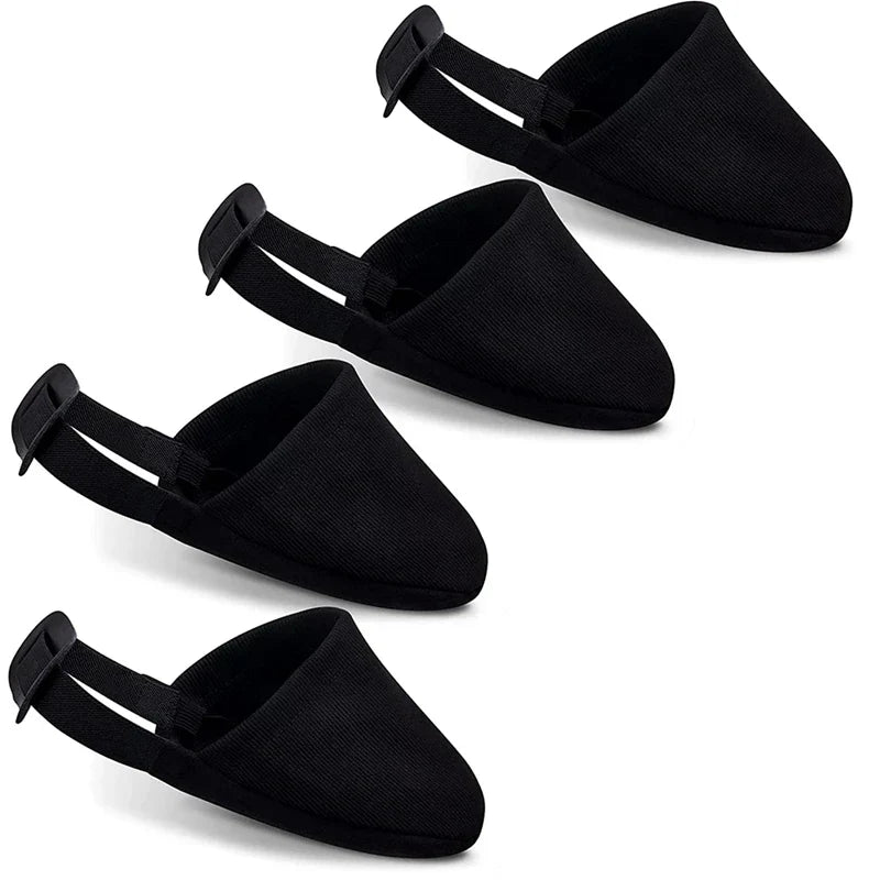 Bowling Shoe Covers 2 Pairs Black Bowling Shoes