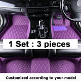 Custom Made Leather Car Floor Mats For Toyota