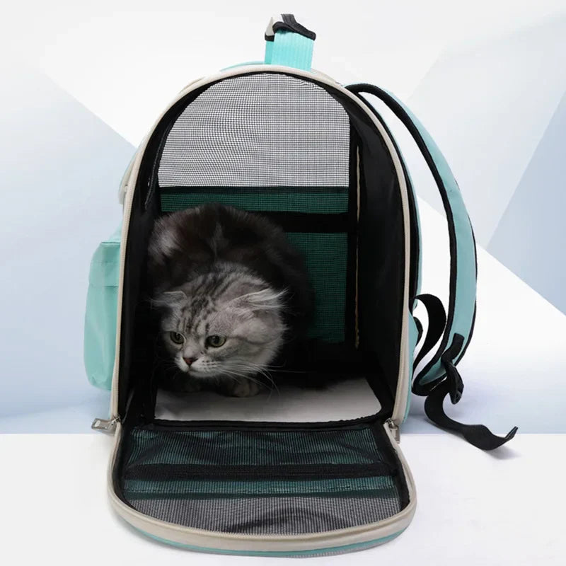 Cat Carrier Bags Windproof Outdoor Travel Backpack for