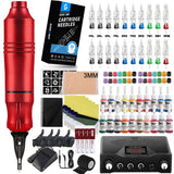 Complete Tattoo Machine Pen Kit Rotaty Tattoo Pen