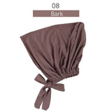 Inner Tie Back Hijab Cap Modal Turban Hat