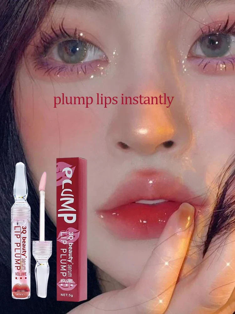 Lip Plump Serum Instant Volumising Essential Oil Increase