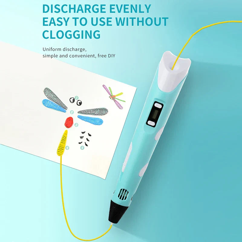 Creative 3D Drawing Pen for Kids - Fun