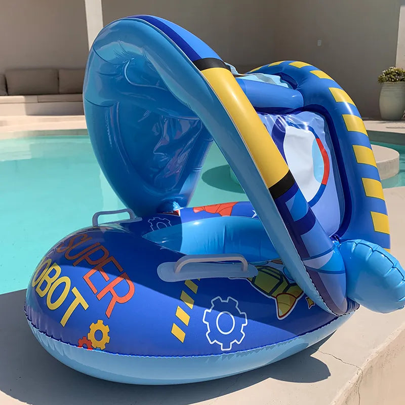 Infant Baby Float Swimming Seat Circle Inflatable Pool